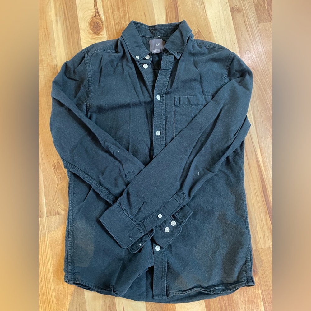 H&M Men's green Shirt